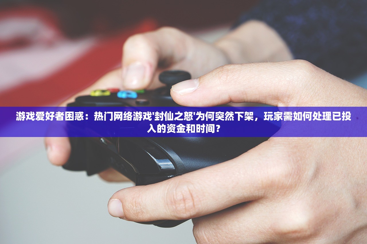 游戏爱好者困惑：热门网络游戏'封仙之怒'为何突然下架，玩家需如何处理已投入的资金和时间？