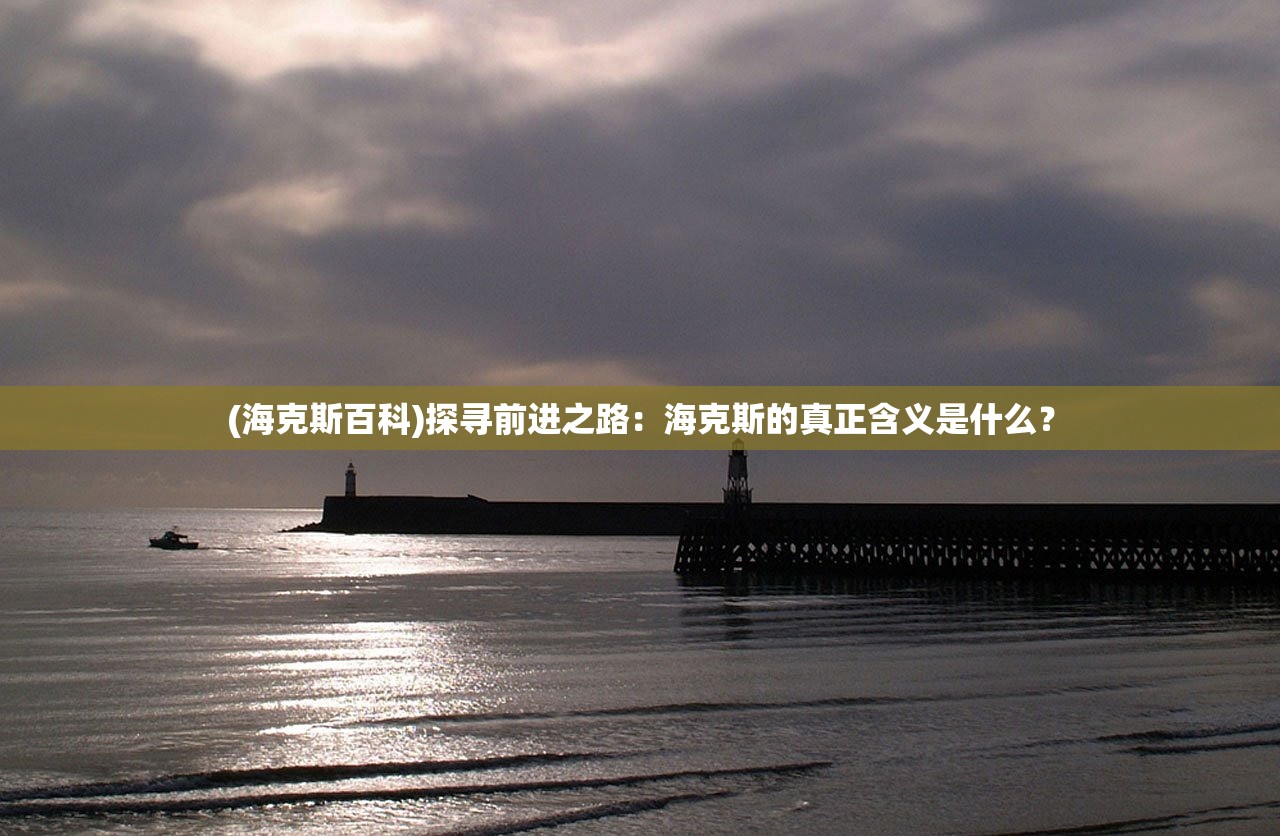 (海克斯百科)探寻前进之路：海克斯的真正含义是什么？