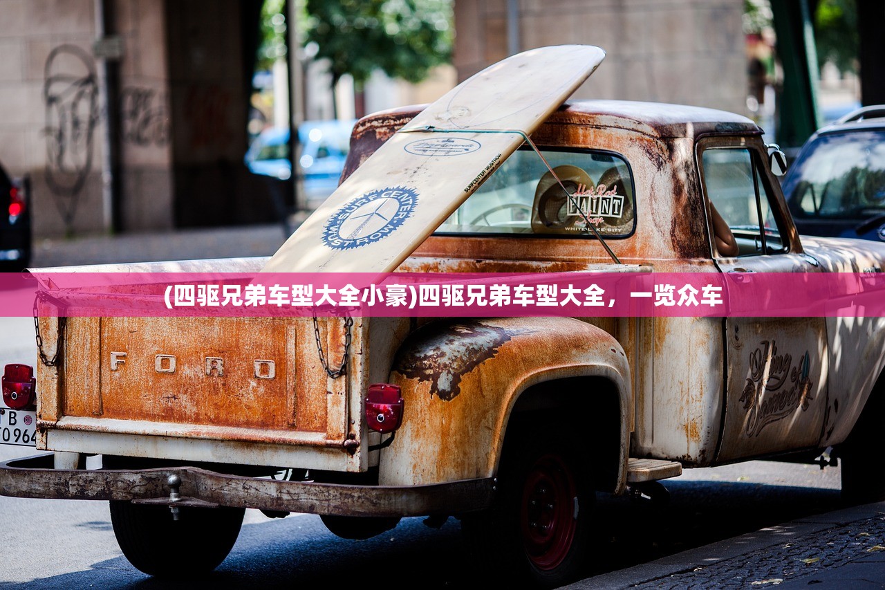 (四驱兄弟车型大全小豪)四驱兄弟车型大全，一览众车